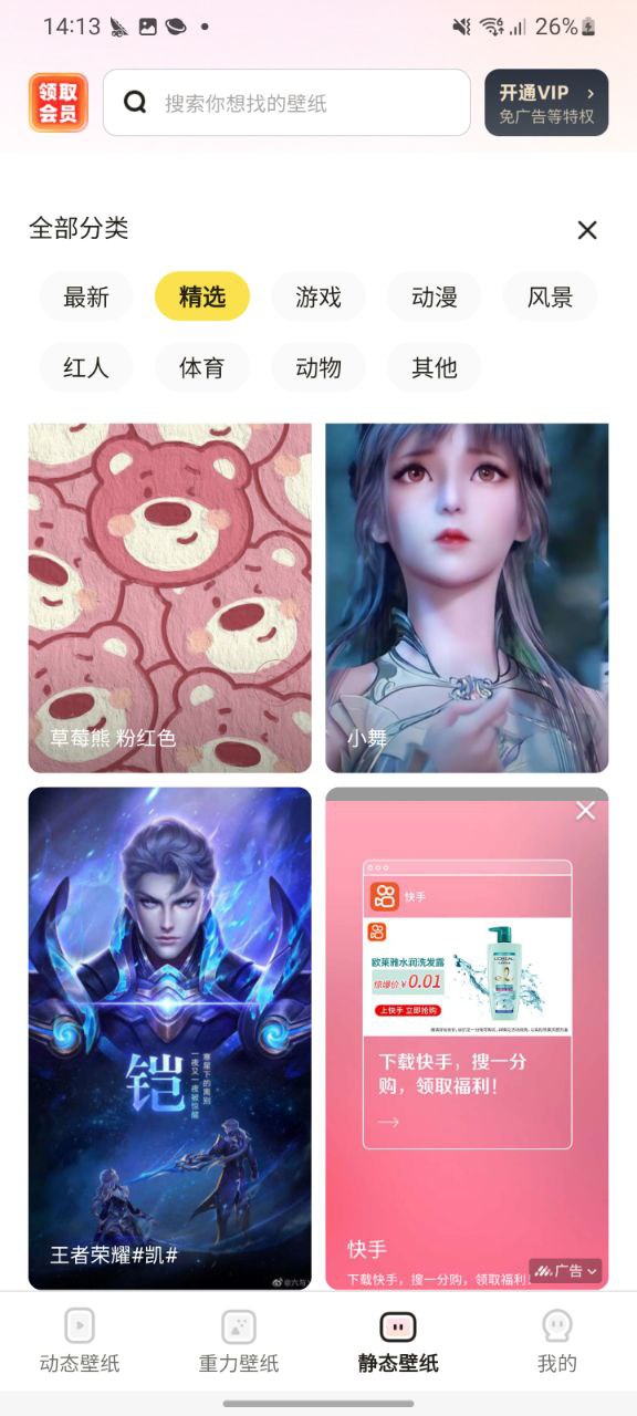 皮皮壁纸极速版app下载